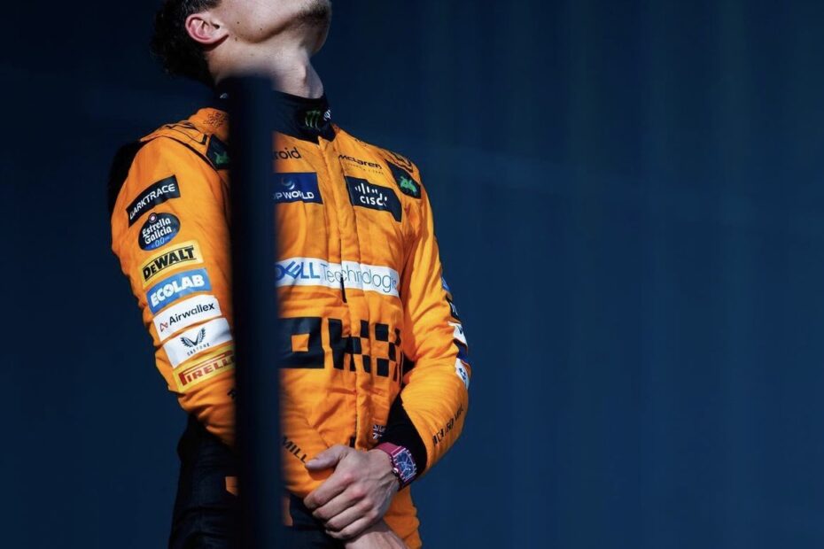 Lando Norris vencendo no GP de Miami de 2024
