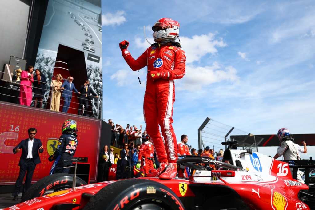 Leclerc vence